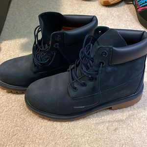 Navy Blue Timberlands
